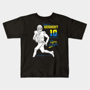 Justin herbert || los angeles chargers Kids T-Shirt